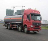 Επαγγελματικό φορτηγό δεξαμενών πετρελαίου πίσσας άνθρακα, φορτηγό βυτιοφόρων νερού μεταφορών 28CBM