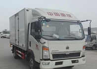 Μικρή κρύα αποθήκευση φορτίου 8 κατεψυγμένο τόνος φορτηγό για το γαλακτοκομείο, φορτηγό κιβωτίων ψυκτήρων