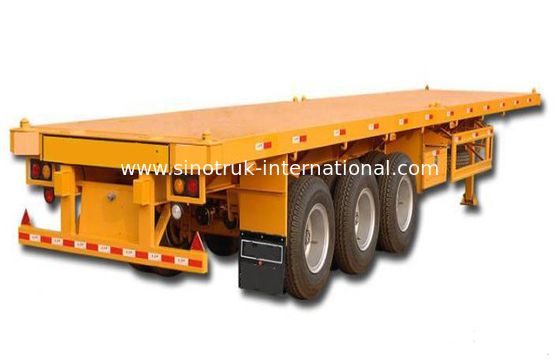 SINOTRUK ημι επίπεδης βάσης ρυμουλκά 30-60 τόνοι