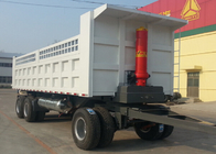 Φορτηγό απορρίψεων ρυμουλκών 3 άξονες 60Tons 11m για την επιχείρηση μεταλλείας και κατασκευής
