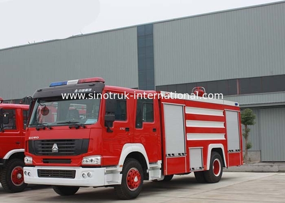 4X2 φορτηγό SINOTRUK HOWO 10CBM 290HP προσβολής του πυρός LHD για το ψέκασμα