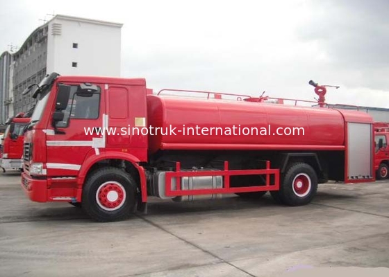 4X2 φορτηγό SINOTRUK HOWO 10CBM 290HP προσβολής του πυρός LHD για το ψέκασμα