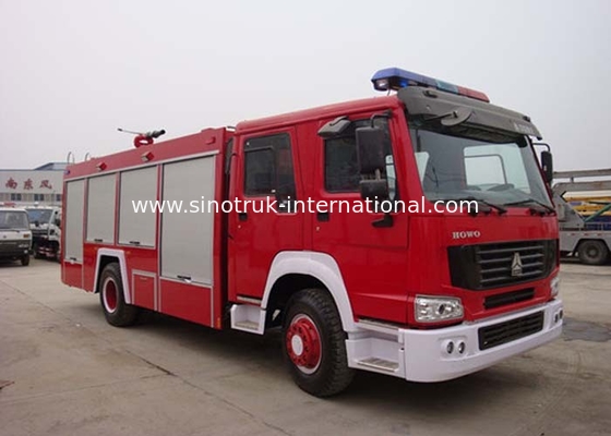 4X2 φορτηγό SINOTRUK HOWO 10CBM 290HP προσβολής του πυρός LHD για το ψέκασμα