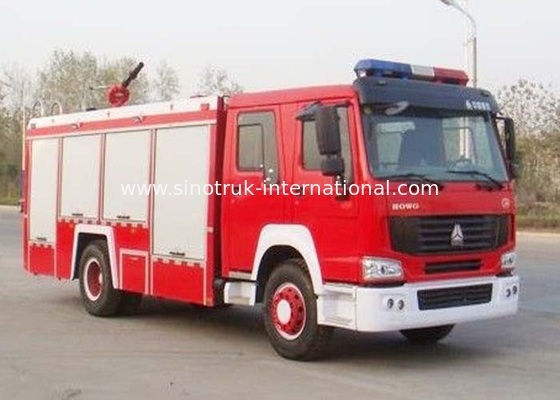 Φορτηγά 12CBM LHD 290HP πυροσβεστικής υπηρεσίας έκτακτης ανάγκης δεξαμενών νερού με τα αντιολισθητικά κιγκλιδώματα