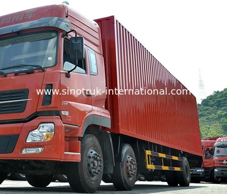 25 τόνοι φορτηγών 6X2 Van Truck Euro2 290HP, μεγάλα εμπορικά φορτηγά φορτίου κιβωτίων