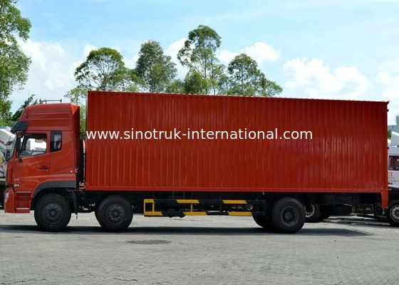 25 τόνοι φορτηγών 6X2 Van Truck Euro2 290HP, μεγάλα εμπορικά φορτηγά φορτίου κιβωτίων
