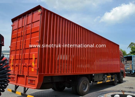 25 τόνοι φορτηγών 6X2 Van Truck Euro2 290HP, μεγάλα εμπορικά φορτηγά φορτίου κιβωτίων