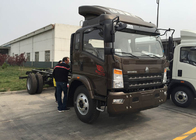 SINOTRUK HOWO 8 τόνοι φορτηγών ελαφριού καθήκοντος RHD 4X2 116HP ZZ1087D3614C180