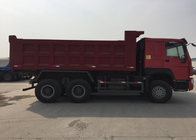 Εμπορικό ενιαίο αγκυροβόλιο φορτηγών απορρίψεων SINOTRUK HOWO ZZ3257N3447A για τη μεταλλεία
