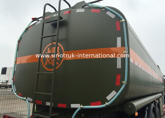 35 CBM 8X4 LHD ευρώ 2 336 φορτηγά βυτιοφόρων βενζίνης αποθήκευσης αργού πετρελαίου HP ISO εγκεκριμένα