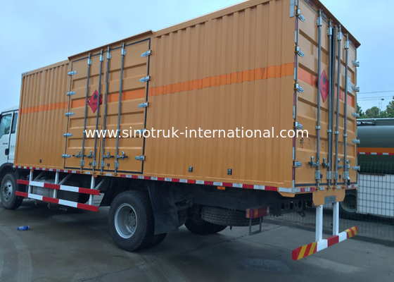 Ευρο- όχημα 2 φορτηγών υψηλής ασφαλείας Van Cargo Truck SINOTRUK HOWO 4X2 LHD