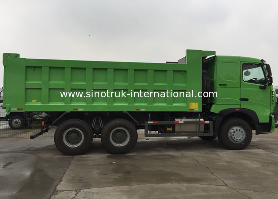 Ηλεκτρονικό βασικό Tipper φορτηγό απορρίψεων SINOTRUK HOWO ευρο- 2 τυποποιημένο WD615.47 μηχανή 371 HP