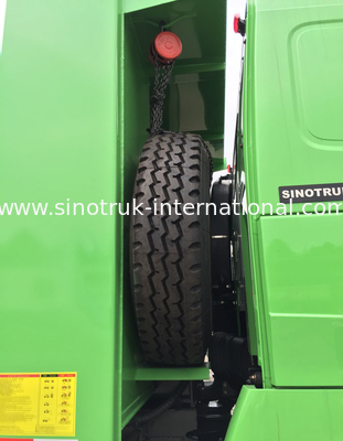 Ηλεκτρονικό βασικό Tipper φορτηγό απορρίψεων SINOTRUK HOWO ευρο- 2 τυποποιημένο WD615.47 μηχανή 371 HP