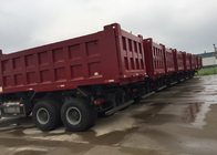 Φορτηγό απορρίψεων HOWO 10 ρόδες 371HP LHD 10 - 25 CBM 30 - 40tons για τη εξορυκτική βιομηχανία