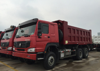 Φορτηγό απορρίψεων HOWO 10 ρόδες 371HP LHD 10 - 25 CBM 30 - 40tons για τη εξορυκτική βιομηχανία