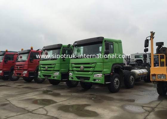 Πλαίσια 371HP 8X4 LHD φορτηγών απορρίψεων SINOTRUK HOWO 31 28CBM εμπορικών τόνοι φορτηγών απορρίψεων