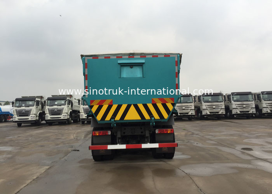 25 - 40 Tipper CNHTC απορρίψεων τόνοι ροδών φορτηγών 371HP 10 για τη μεταλλεία/τις δημοτικές εργασίες