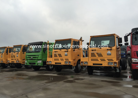 25 - 40 Tipper CNHTC απορρίψεων τόνοι ροδών φορτηγών 371HP 10 για τη μεταλλεία/τις δημοτικές εργασίες