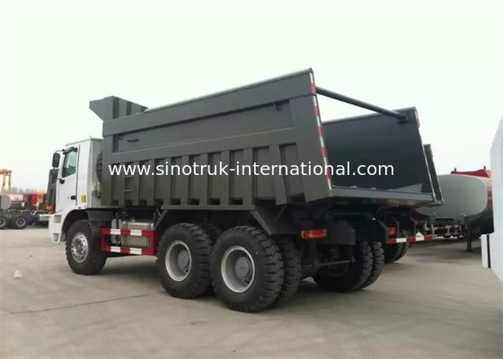 Tipper μεταλλείας SINOTRUK HOWO υψηλής αντοχής αμάξι σκελετών φορτηγών απορρίψεων ZZ5707S3840AJ