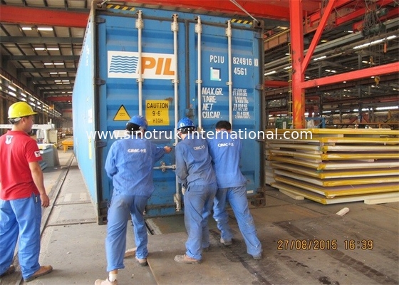 SINOTRUK μονωμένες επιτροπές CKD για την παραγωγή του κατεψυγμένου σώματος φορτίου φορτηγών παράδοσης