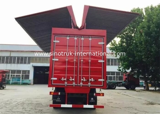 8X4 LHD Wing Van Cargo Truck εμπορικά οχήματα ικανότητας φόρτωσης φορτίου μεγάλα