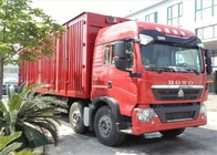 SINOTRUK HOWO T5G Wing Van Cargo Truck 8X4 12 κυλά τη μηχανή Euro4 336HP ΑΤΌΜΩΝ LHD