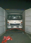 Σταθερό φορτηγό απορρίψεων καθήκοντος απόδοσης HOWO 4X2 ελαφρύ
