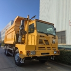 Ευρο- φορτηγό απορρίψεων ορυχείου βασιλιάδων 2 HOWO κίτρινο 30 τόνοι φόρτωσης