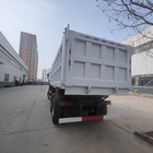 Άσπρο φορτηγό απορρίψεων 336HP SINOTRUK HOWO 6x4 25 τόνοι LHD