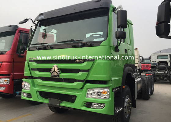 Πράσινο όχημα φορτηγών πλαισίων SINOTRUK HOWO ZZ1257N4341W φορτηγών φορτίου Dropside