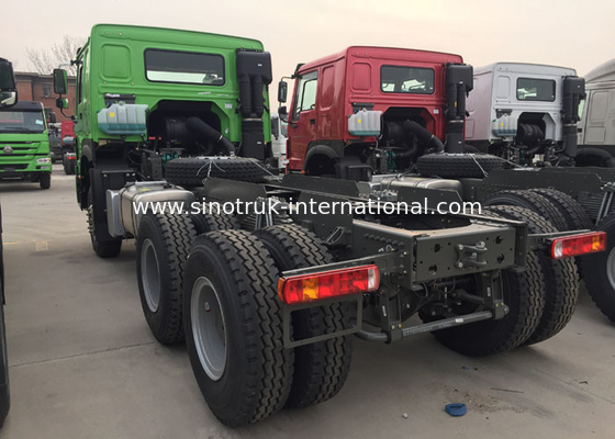 Πράσινο όχημα φορτηγών πλαισίων SINOTRUK HOWO ZZ1257N4341W φορτηγών φορτίου Dropside