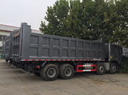 Βαρέων καθηκόντων φορτηγό απορρίψεων SINOTRUK HOWO A7 8X4 για την κατασκευή ZZ3317N3867N1