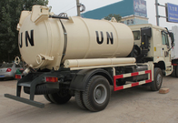 Φορτηγό αναρρόφησης επιχειρηματικών λυμάτων υγιεινής 8-12CBM LHD 4X2, φορτηγά υγρών αποβλήτων