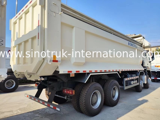 Sinotruk Hohan Νέο φορτηγό απορριμμάτων HOWO 6 × 4 10 τροχούς 380HP RHD U τύπου αυτόματη σανίδα