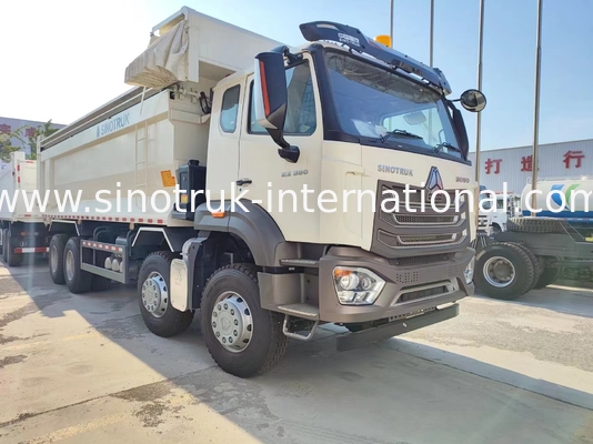 Sinotruk Hohan Νέο φορτηγό απορριμμάτων HOWO 6 × 4 10 τροχούς 380HP RHD U τύπου αυτόματη σανίδα