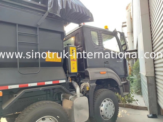 RHD 8×4 12 τροχών HOWO Τράκκα 380HP