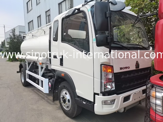 SINOTRUK HOWO 4X2 Μεταφορές πετρελαίου Τανκ Truck SINOTRUK HOWO 5-6CBM
