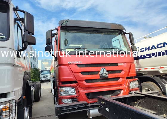 SINOTRUK HOWO Κόκκινο 380HP 8×4 12Ποδιών Μεγάλης χωρητικότητας φορτηγό δεξαμενής πετρελαίου