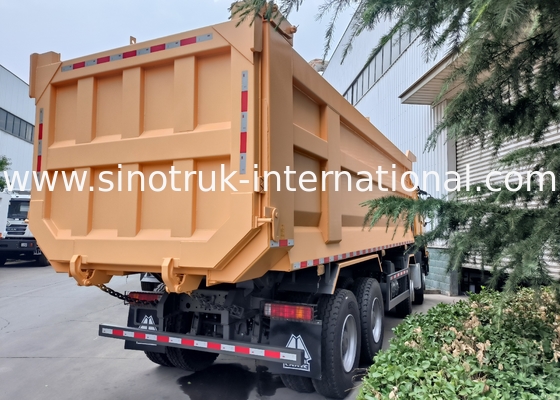 Σινοτρούκ Χόου Τρακ 8 × 4 Lhd 12 τροχών Σχήμα U Σώμα Τρακ Euro 2