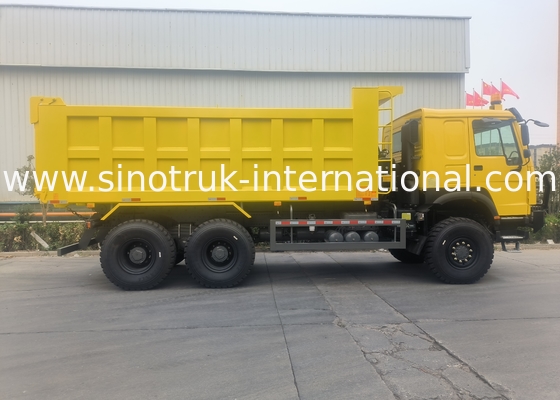 Sinotruk Howo Τρακ 6 × 6 ολότροχη κίνηση με 14,00R20 μονόστιχο 380HP