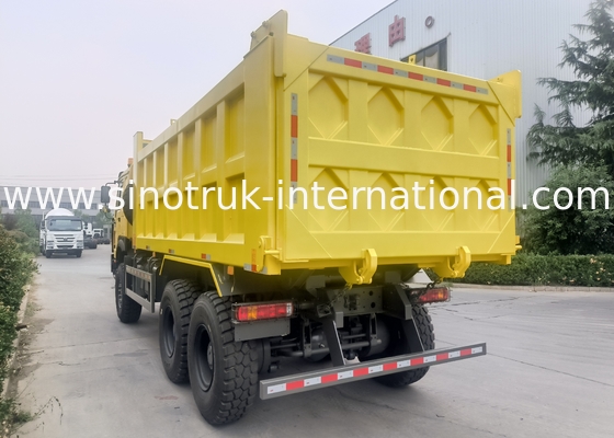 Sinotruk Howo Τρακ 6 × 6 ολότροχη κίνηση με 14,00R20 μονόστιχο 380HP