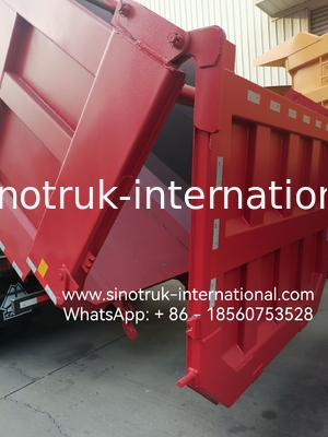 HOWO 12 τροχών Sinotruk 8X4 Dump Truck 400hp για την εξόρυξη LHD U Type Container