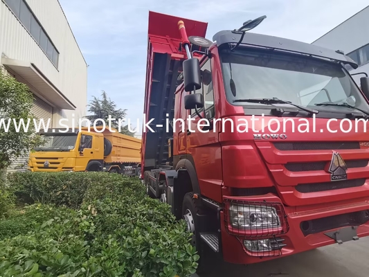 HOWO 12 τροχών Sinotruk 8X4 Dump Truck 400hp για την εξόρυξη LHD U Type Container