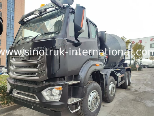 HOWO Mixer Truck 12CBM 380HP H77L Καμπίνα Μαύρη