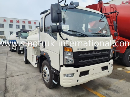 HOWO 4×2 Ελαφρύ φορτηγό 5-6CBM LHD 160HP