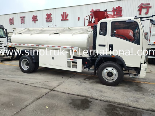 HOWO 4×2 Ελαφρύ φορτηγό 5-6CBM LHD 160HP
