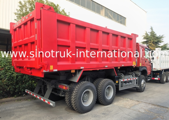 Σινοτρούκ Χόου Ντάμπ 6 × 4 Lhd 10 τροχών Φάντασμα Φώτισμα Προφυλακτήρα Ελαστικά Ορυχείων