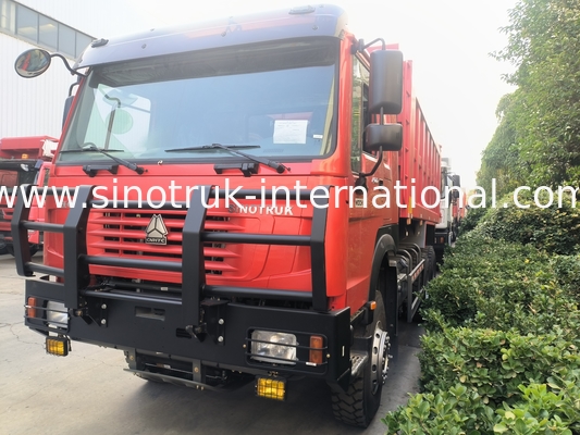 Σινοτρούκ Χόου Ντάμπ 6 × 4 Lhd 10 τροχών Φάντασμα Φώτισμα Προφυλακτήρα Ελαστικά Ορυχείων