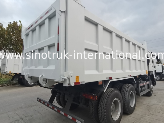 SINOTRUK HOWO 400HP Αμαξοστοιχία απορριμμάτων για την κατασκευή Α7 Στρατιωτικό φως προειδοποίησης προφυλάκτη