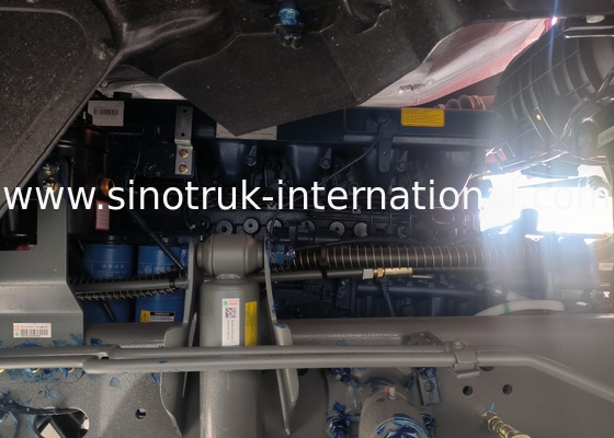 Sinotruk Howo Τελεφερίκ Tx 400HP Euro 2 8 × 4 Lhd 12 τροχούς Κόκκινο